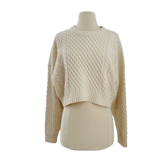 Aritzia Sunday Best Peggy Cropped Sweater - Picture 3 of 12